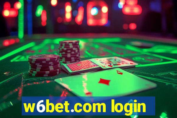 w6bet.com login